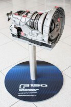 10-speed transmission on stand